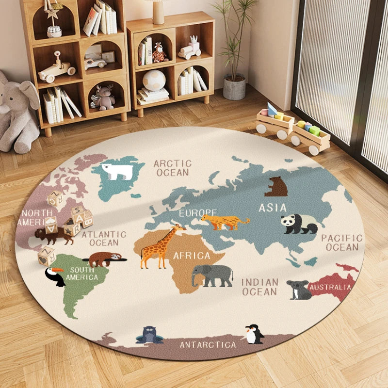 Tapis Chambre Enfant Rond