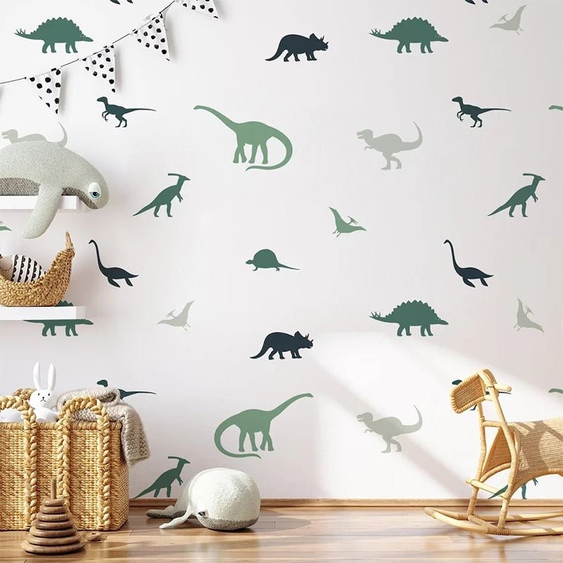 Autocollant pour mur - Dinosaures - Boutique ti - Kidou