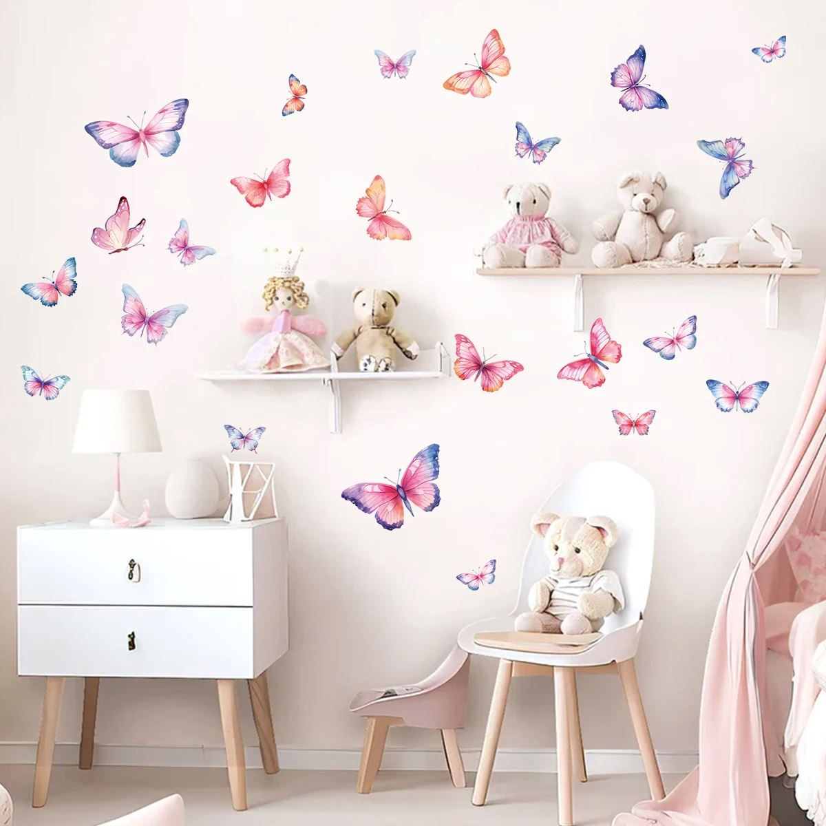 ButterfliesSticker™ - MultiCouleur - Boutique ti - Kidou