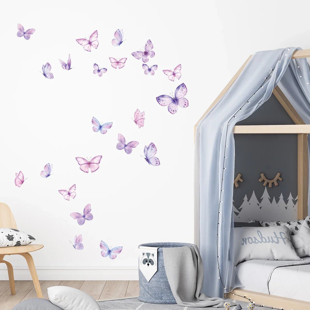 ButterfliesSticker™ - Violet - Boutique ti - Kidou