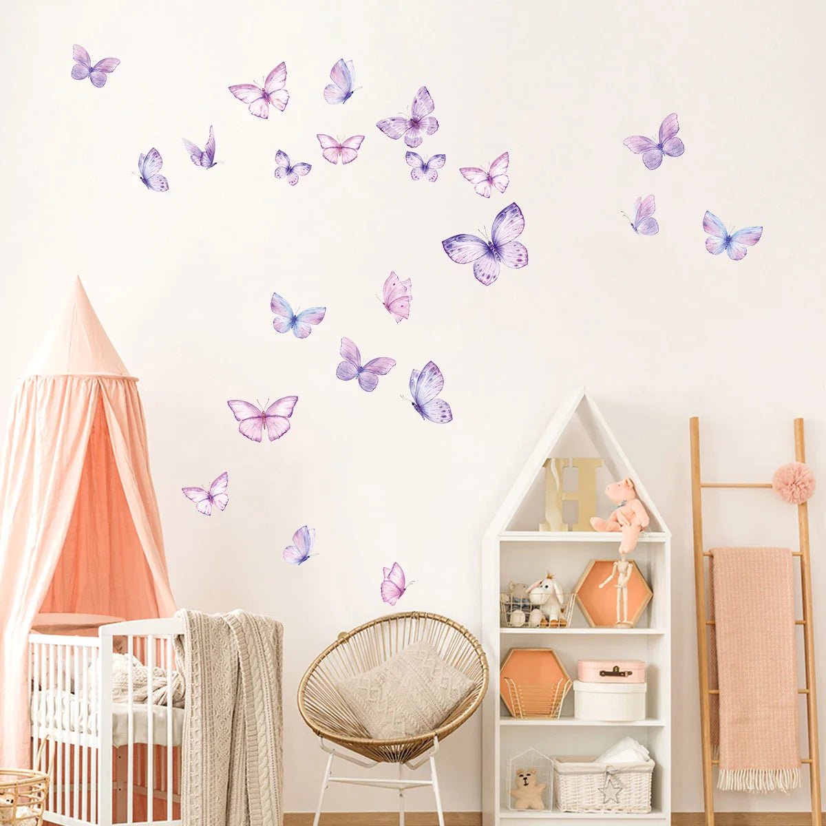 ButterfliesSticker™ - Violet - Boutique ti - Kidou