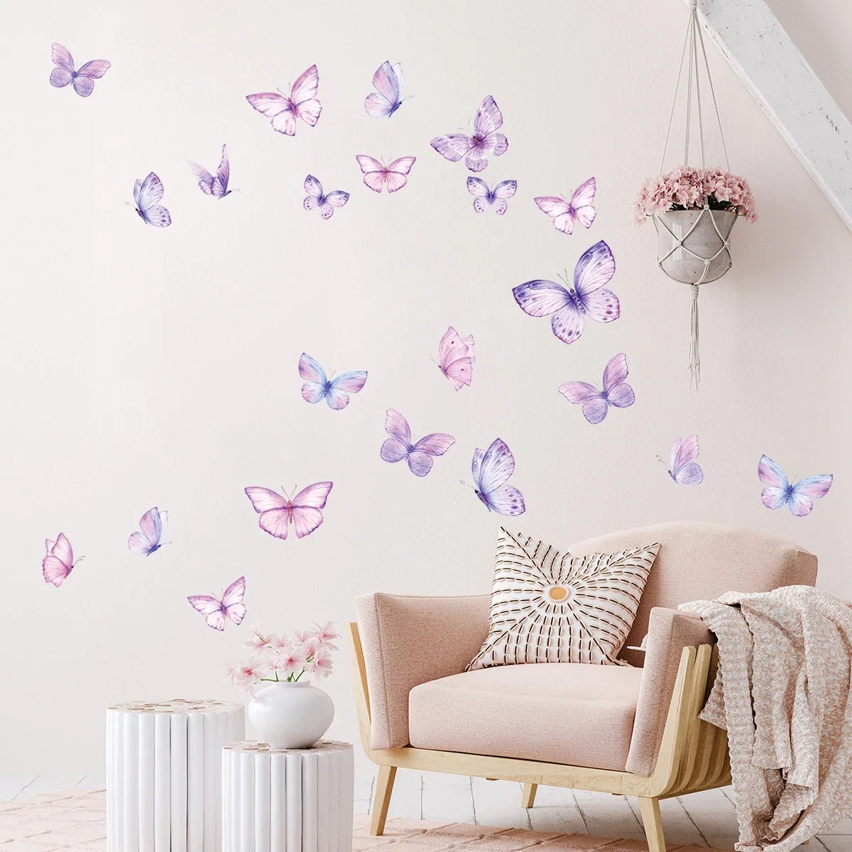 ButterfliesSticker™ - Violet - Boutique ti - Kidou