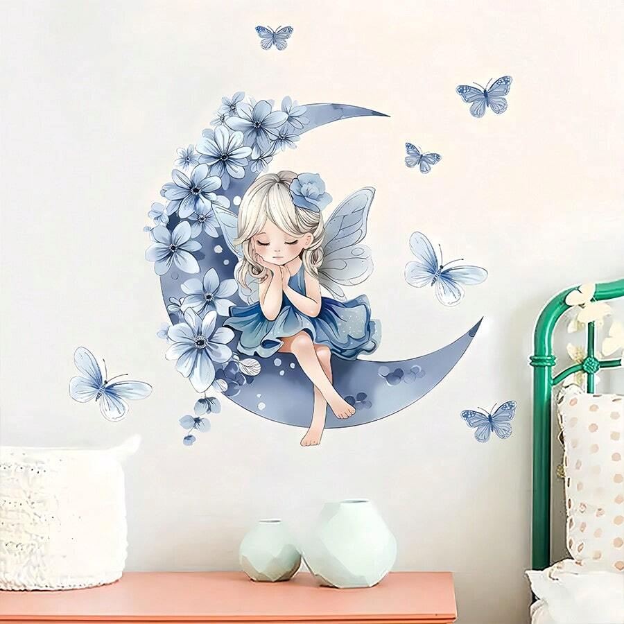 PrincesseSticker™ - Lune Bleue - Boutique ti - Kidou