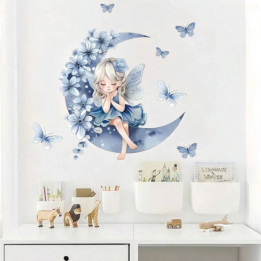 PrincesseSticker™ - Lune Bleue - Boutique ti - Kidou