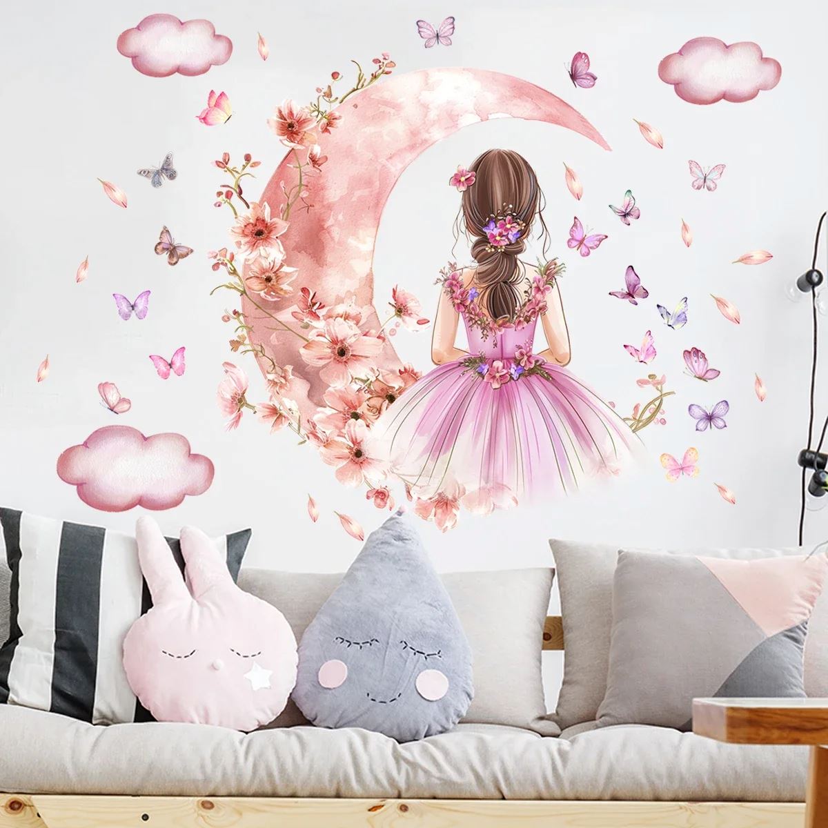 PrincesseSticker™ - Lune Rose - Boutique ti - Kidou